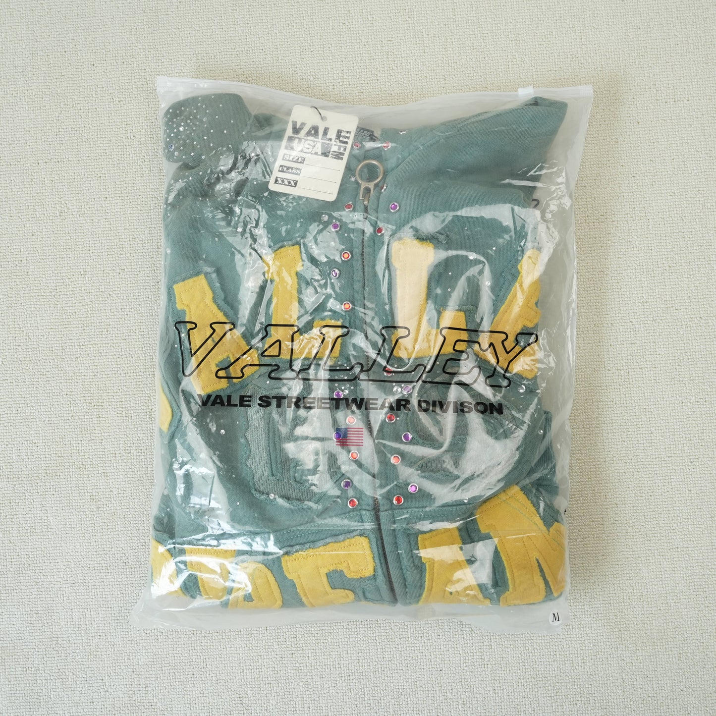 Vale Forever Bank Zip Up 'Dark Mint'