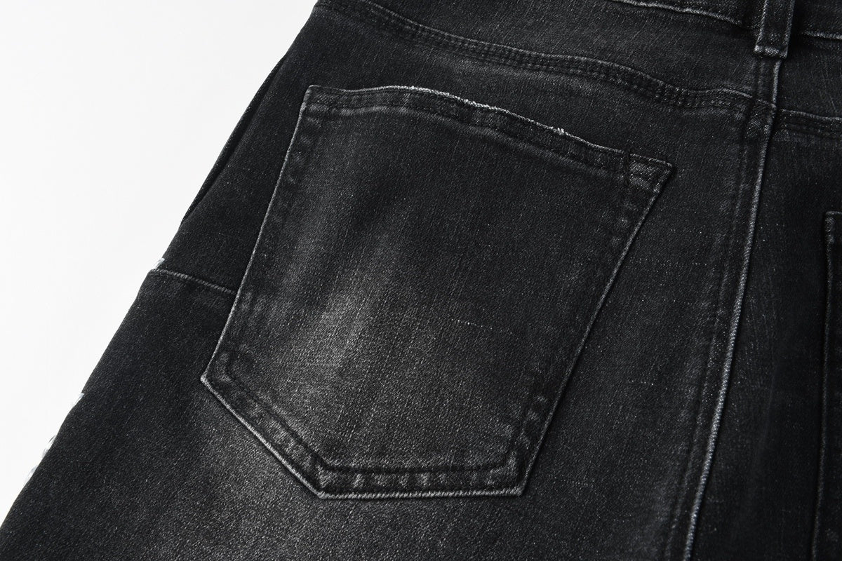 Purple brand Light Jean with stones