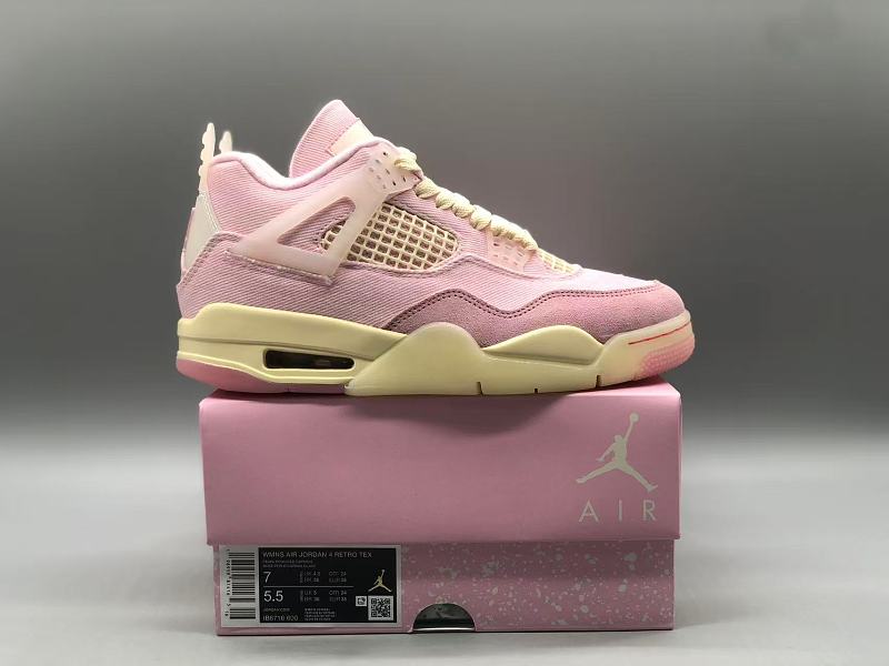 Air Jordan 4 Retro "Pearl Pink and Iced Carmine"