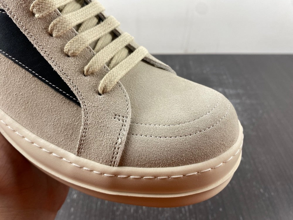 Rick Owens Luxor Vintage Low 'Milk Black'