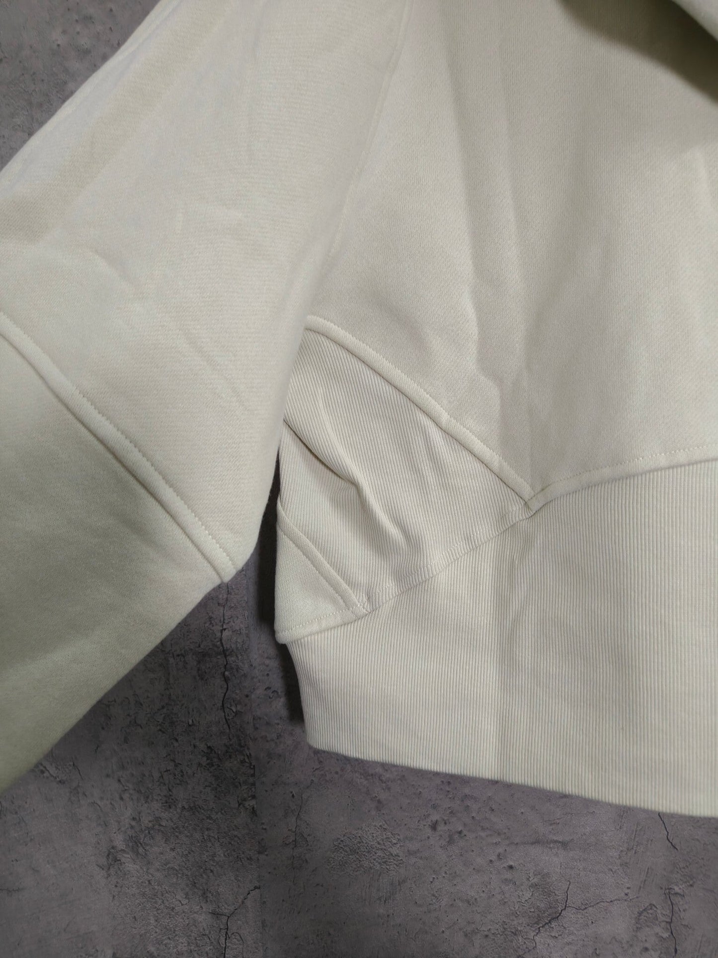 Lululemon cream scuba jacket