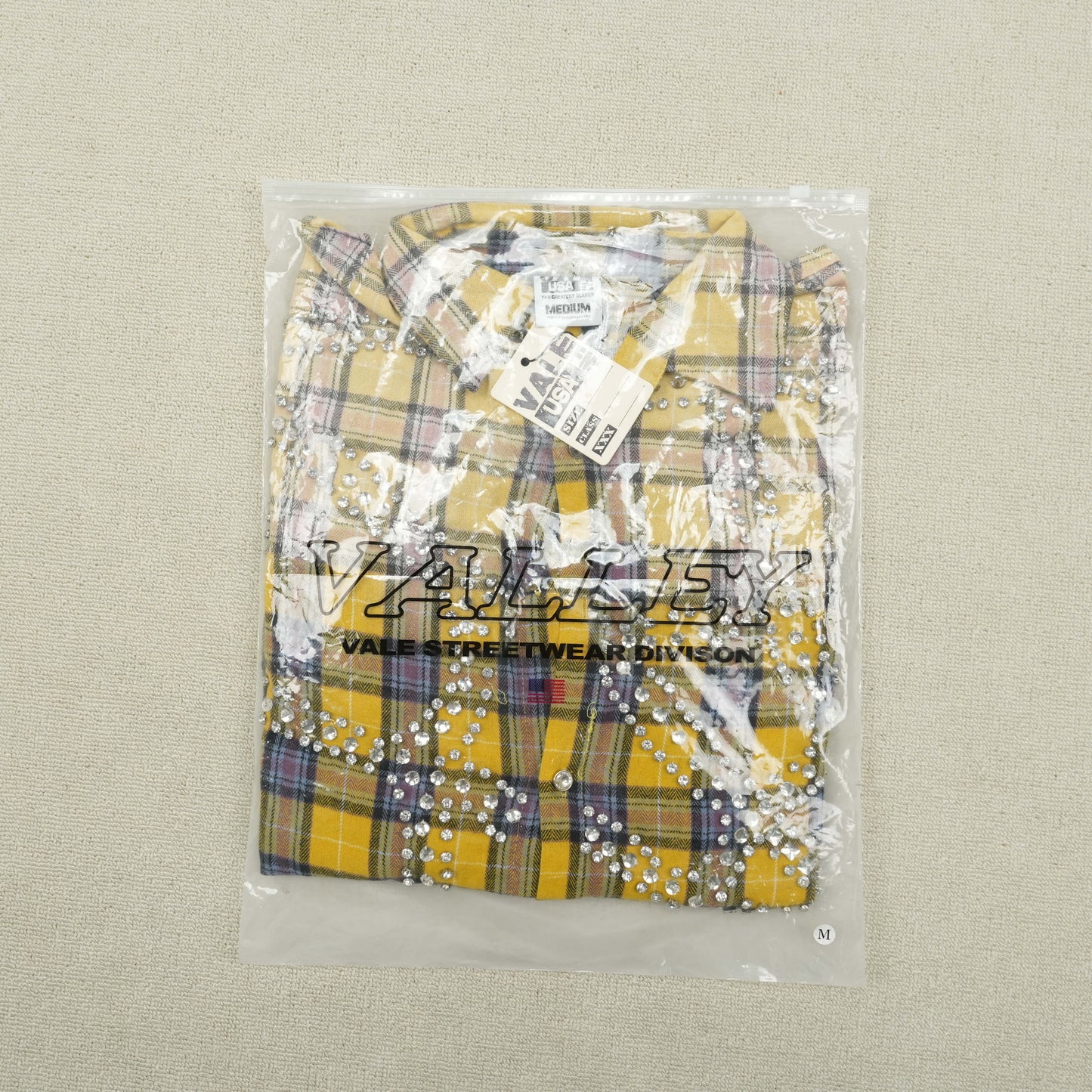 Vale Forever Lemonhead Flannel 'Yellow/Blue'