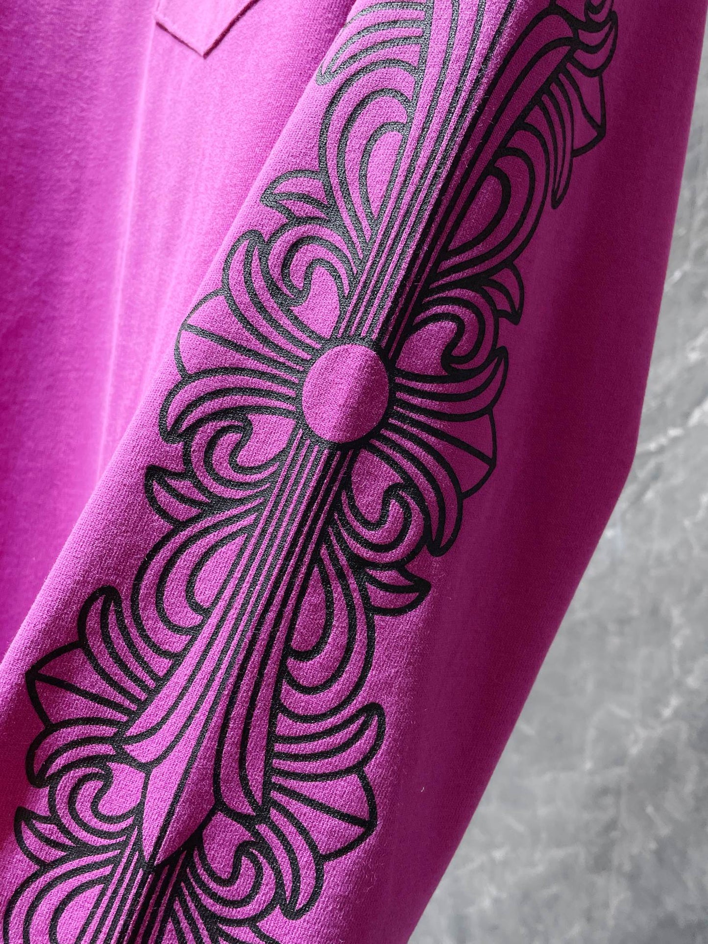 Pink chrome hearts longsleave