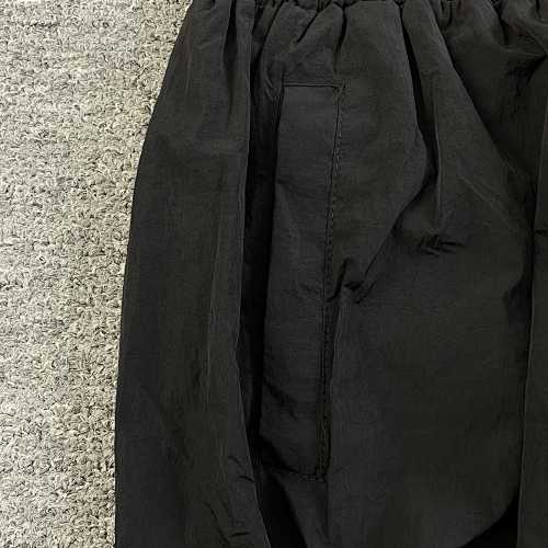 MIXED EMOTION RHINESTONE NAYLON TRACK PANTS