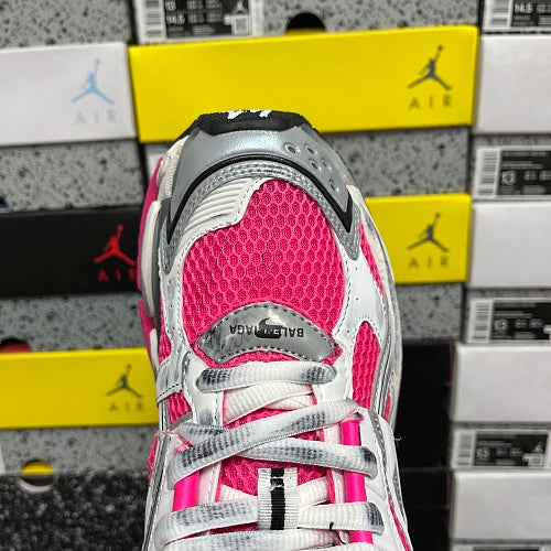 Balenciaga Runner Sneaker 'White Neon Pink'