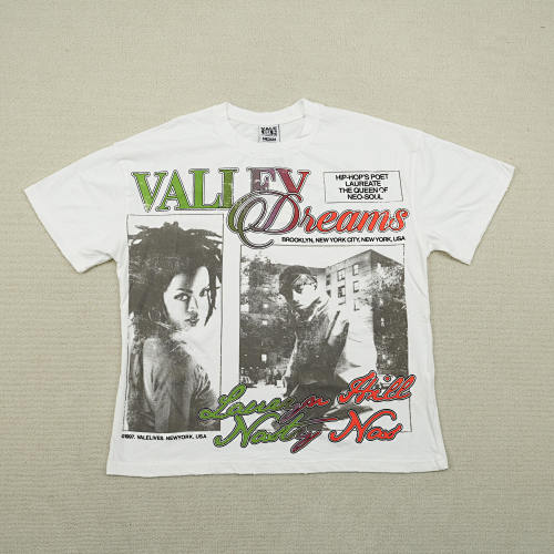 Vale Forever Poetry Tee 'White'