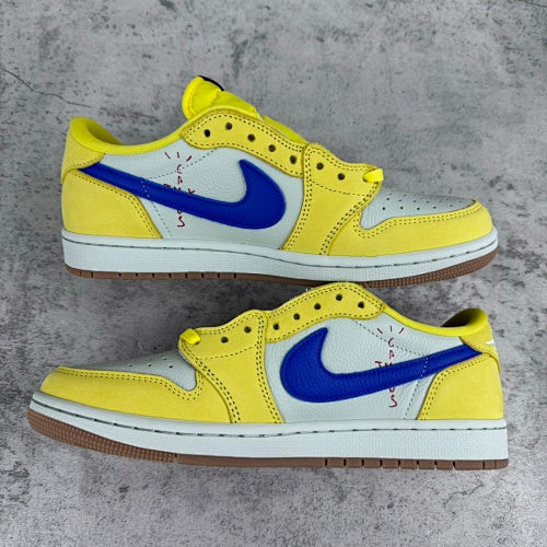 Jordan 1 Retro Low OG SP Travis Scott Canary
