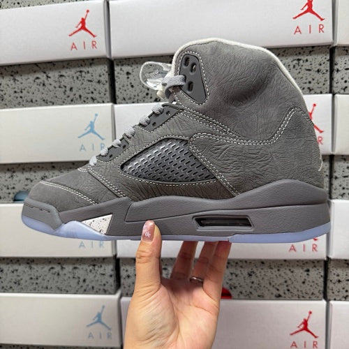 Jordan 5 wolf gray