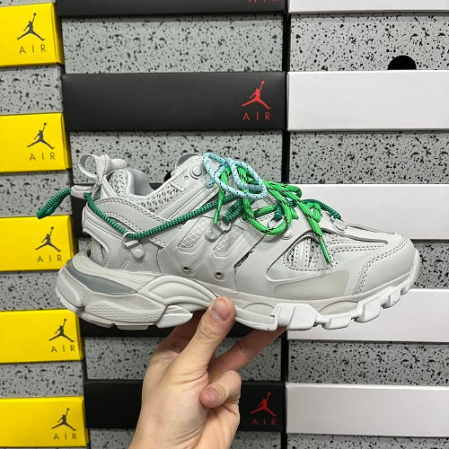 Balenciaga Track Trail Laces white and green
