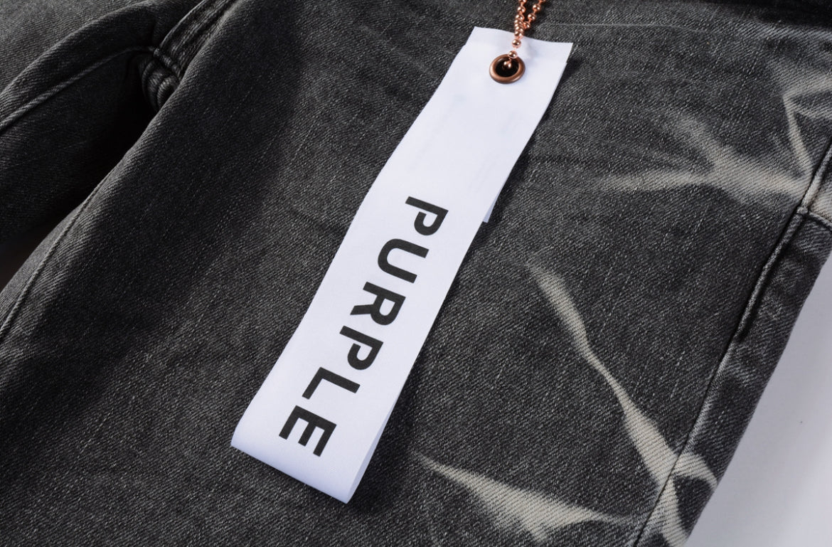 Dark gray purple brand  jeans