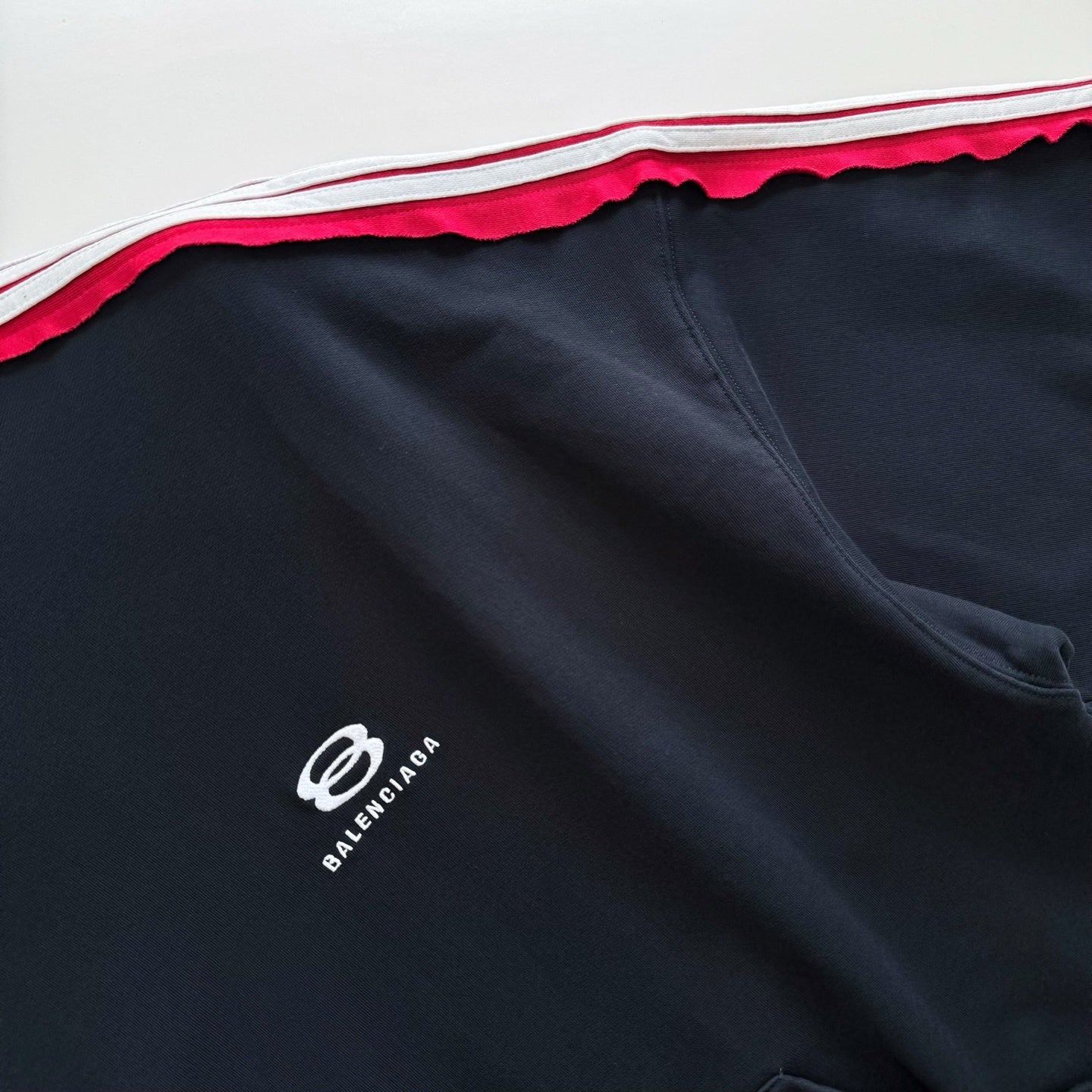 Balenciaga striped Unity Sports Icon Hoodie