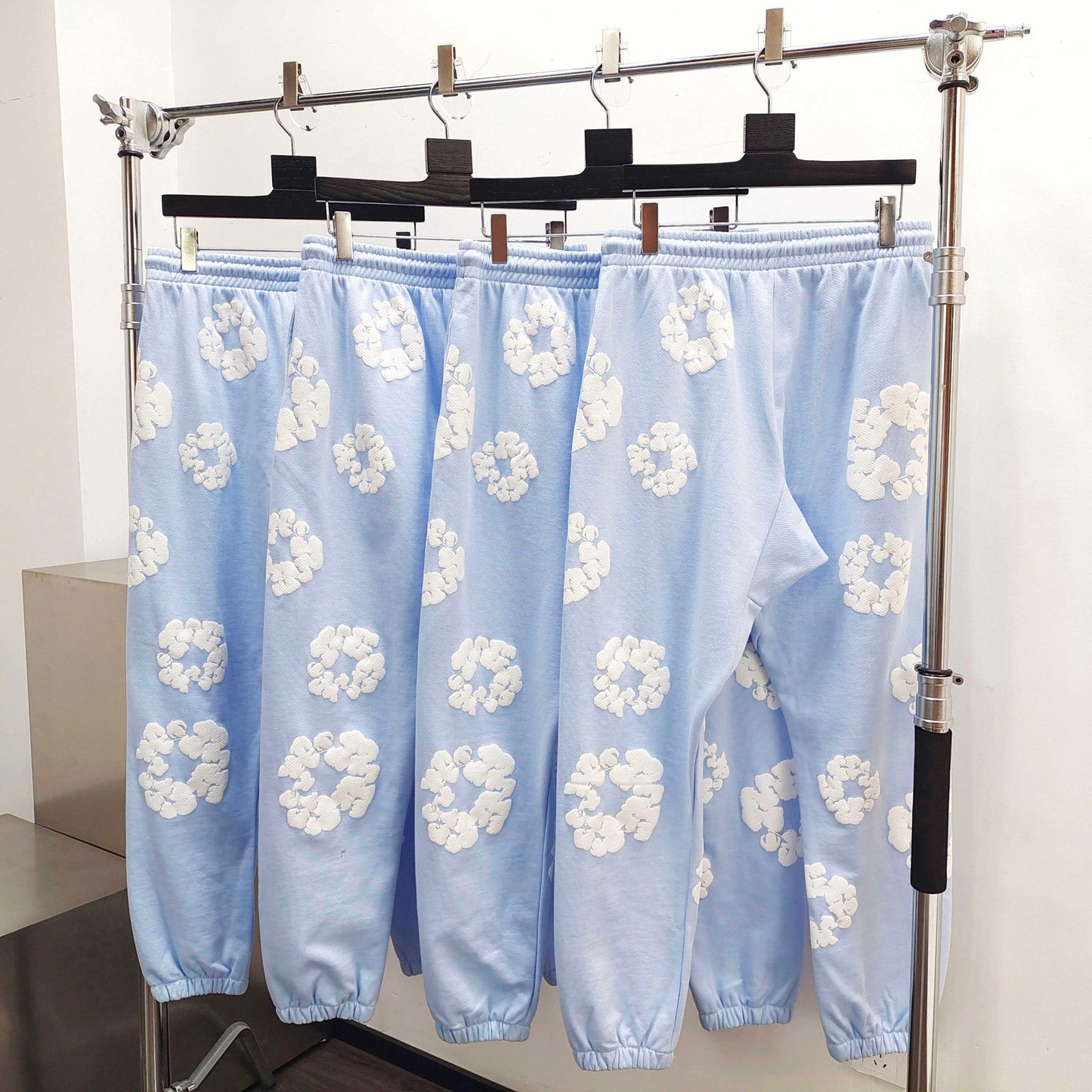 Denim Tears light blue sweatpants