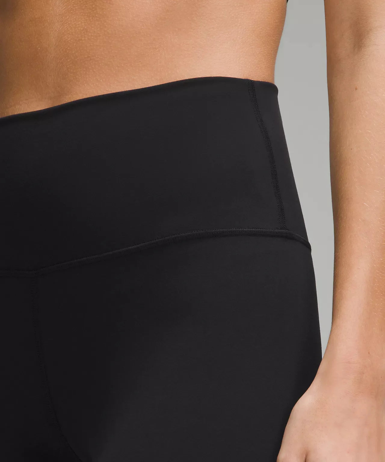 Lululemon black  high rise shorts