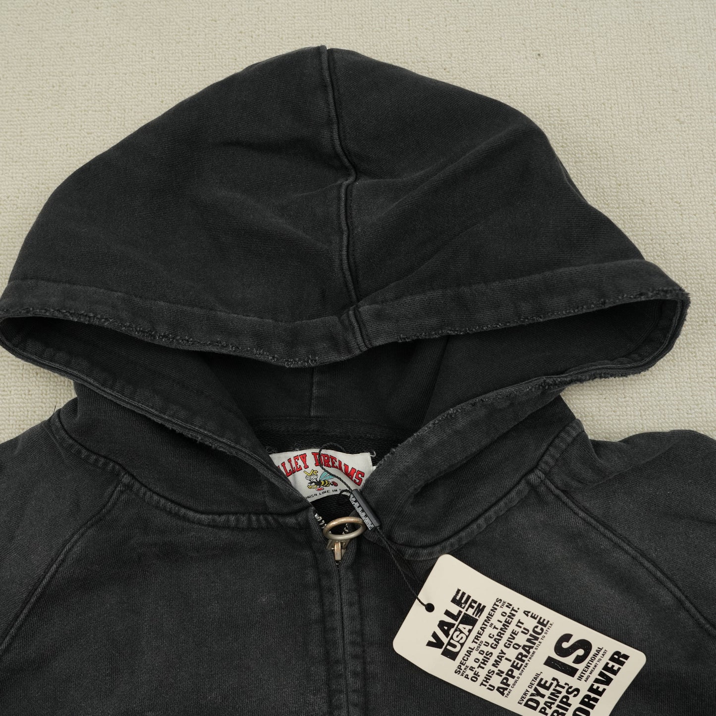Vale Forever Army Zip Up ‘Black'