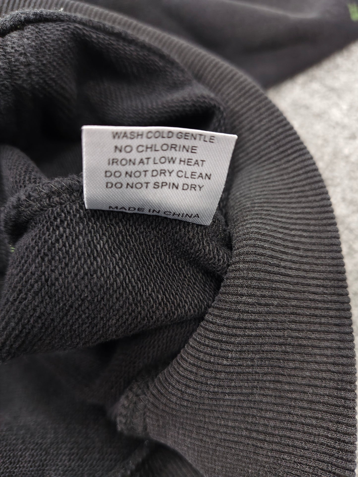 Vale Forever Nightmare Zip Up Hoodie 'Black/Green'
