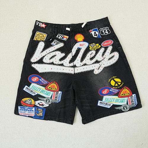 Vale Forever 1980s Jorts black