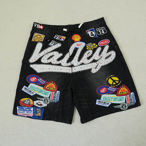 Vale Forever 1980s Jorts black