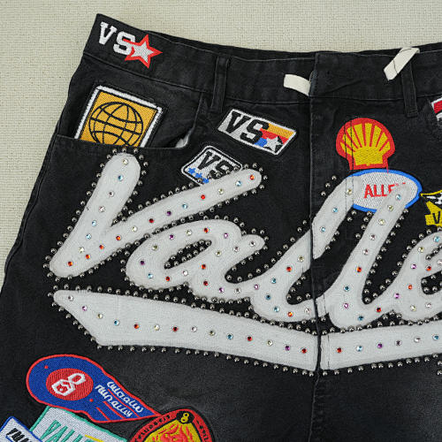 Vale Forever 1980s Jorts black