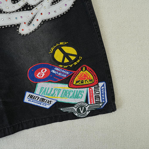 Vale Forever 1980s Jorts black