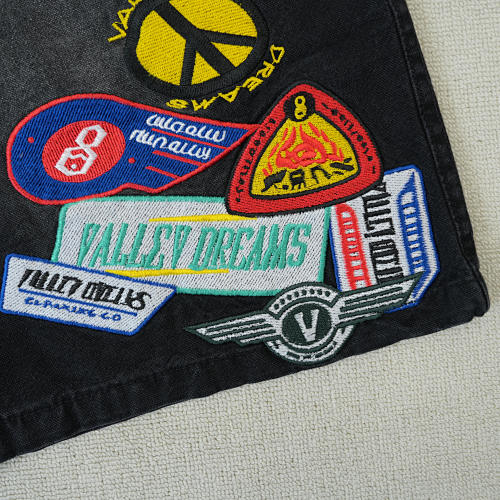 Vale Forever 1980s Jorts black