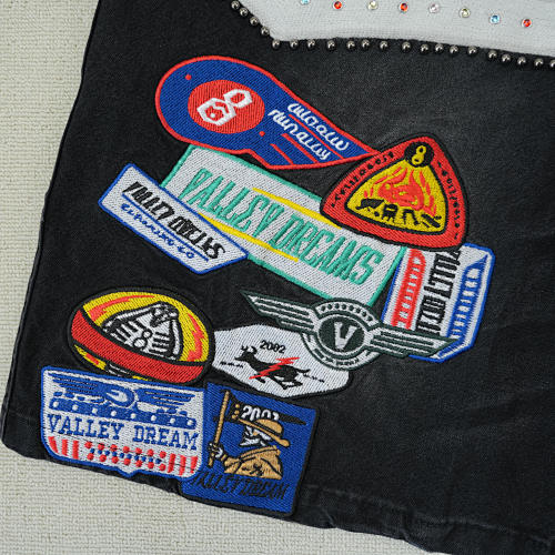 Vale Forever 1980s Jorts black