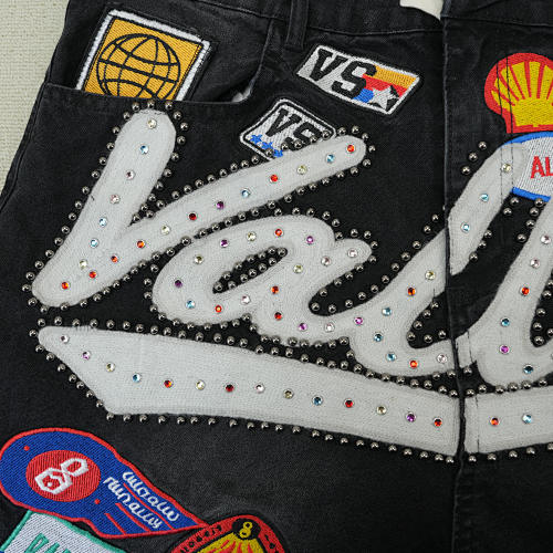 Vale Forever 1980s Jorts black