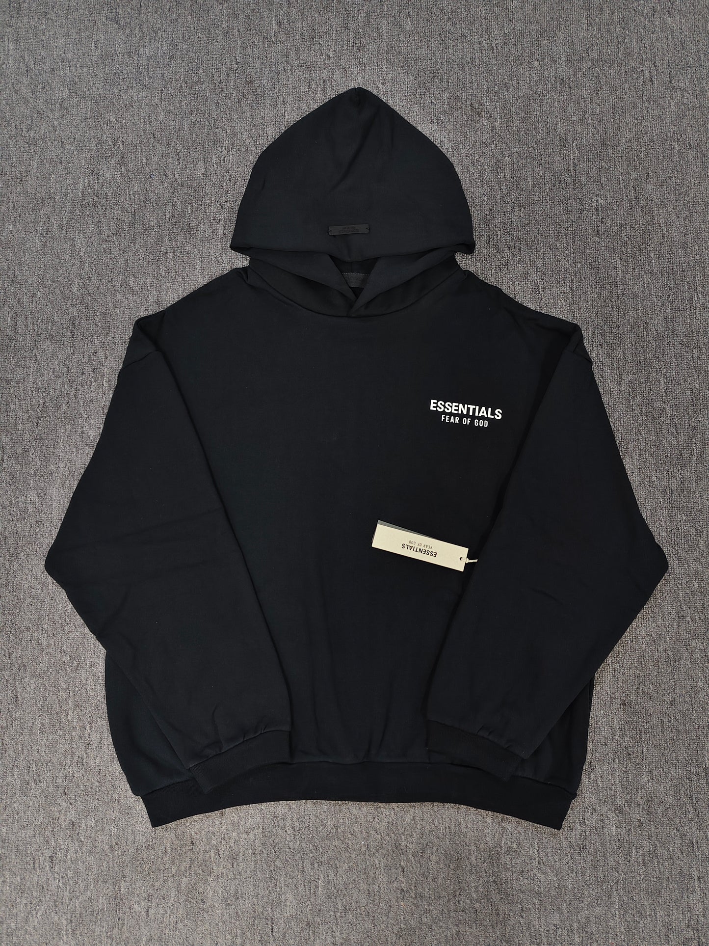 Fear of God Essentials Hoodie 'black