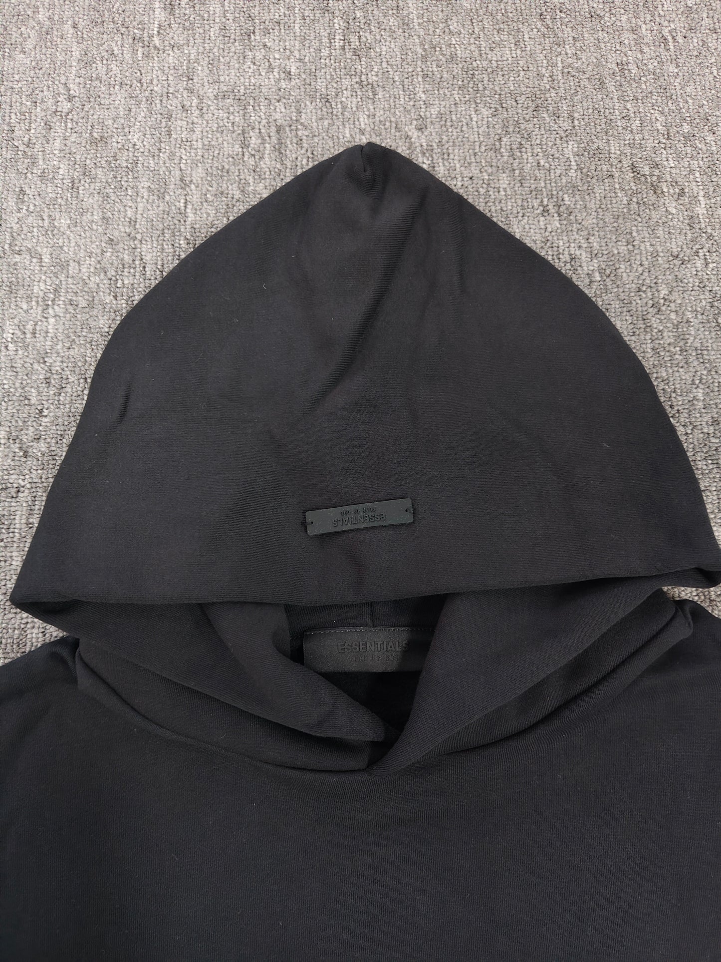 Fear of God Essentials Hoodie 'black
