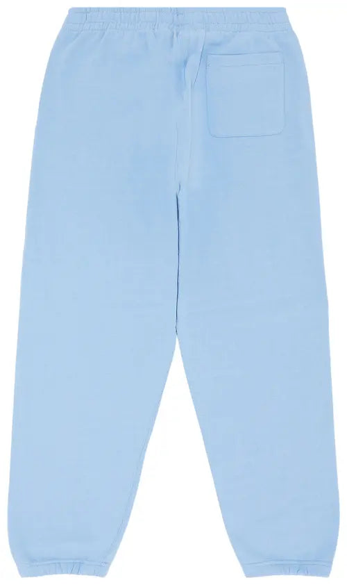 Supreme Satin Applique sweatpants light blue