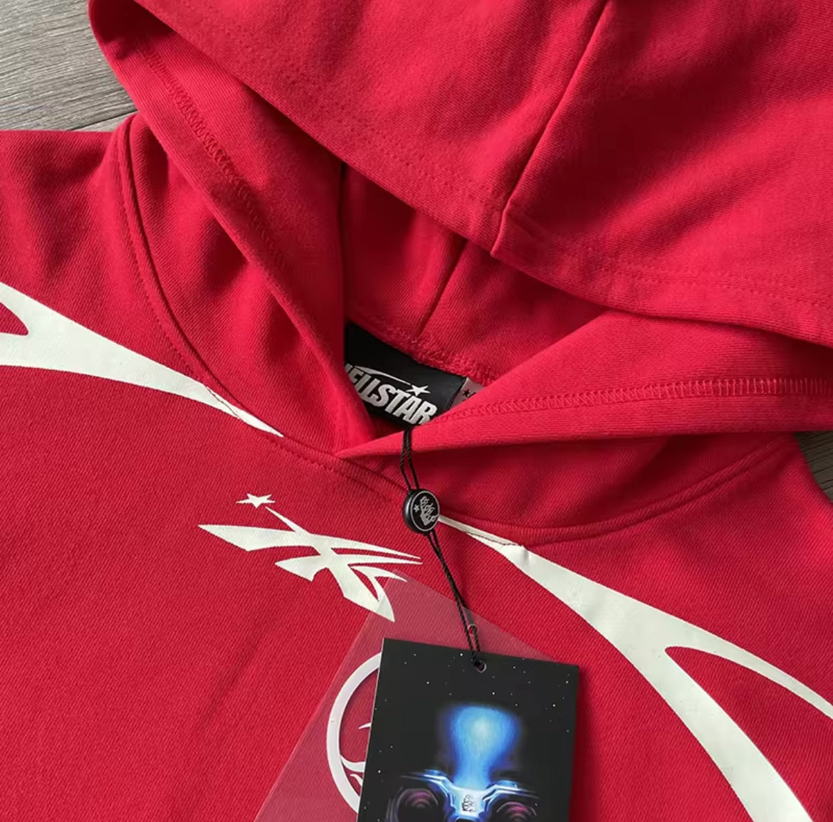 Red hellstar sports hoodie/ sweatpants