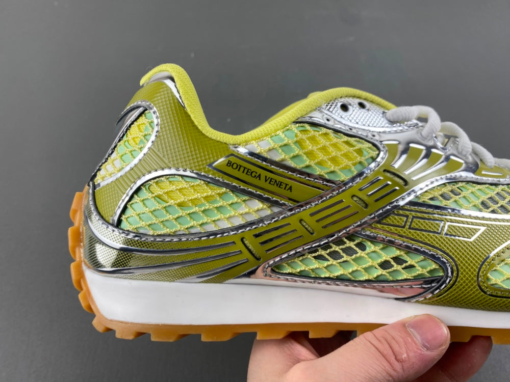Bottega venta orbit yellow and sliver