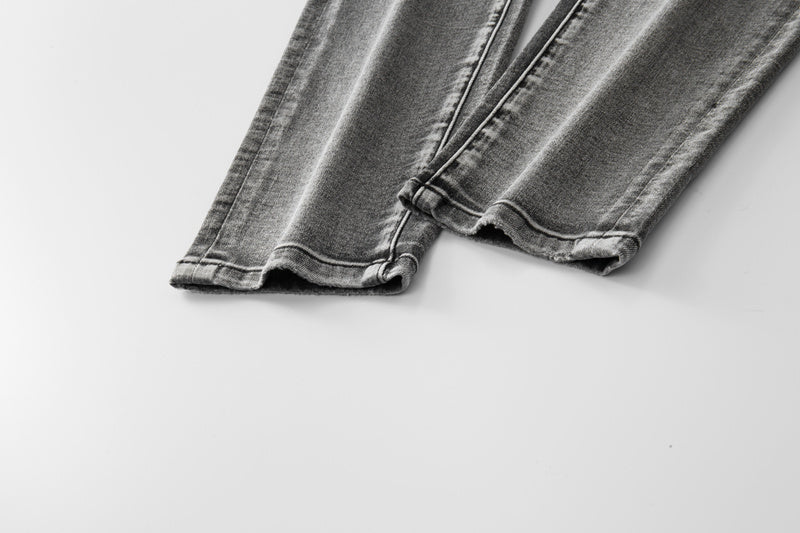 Amiri jeans dark gray distressed