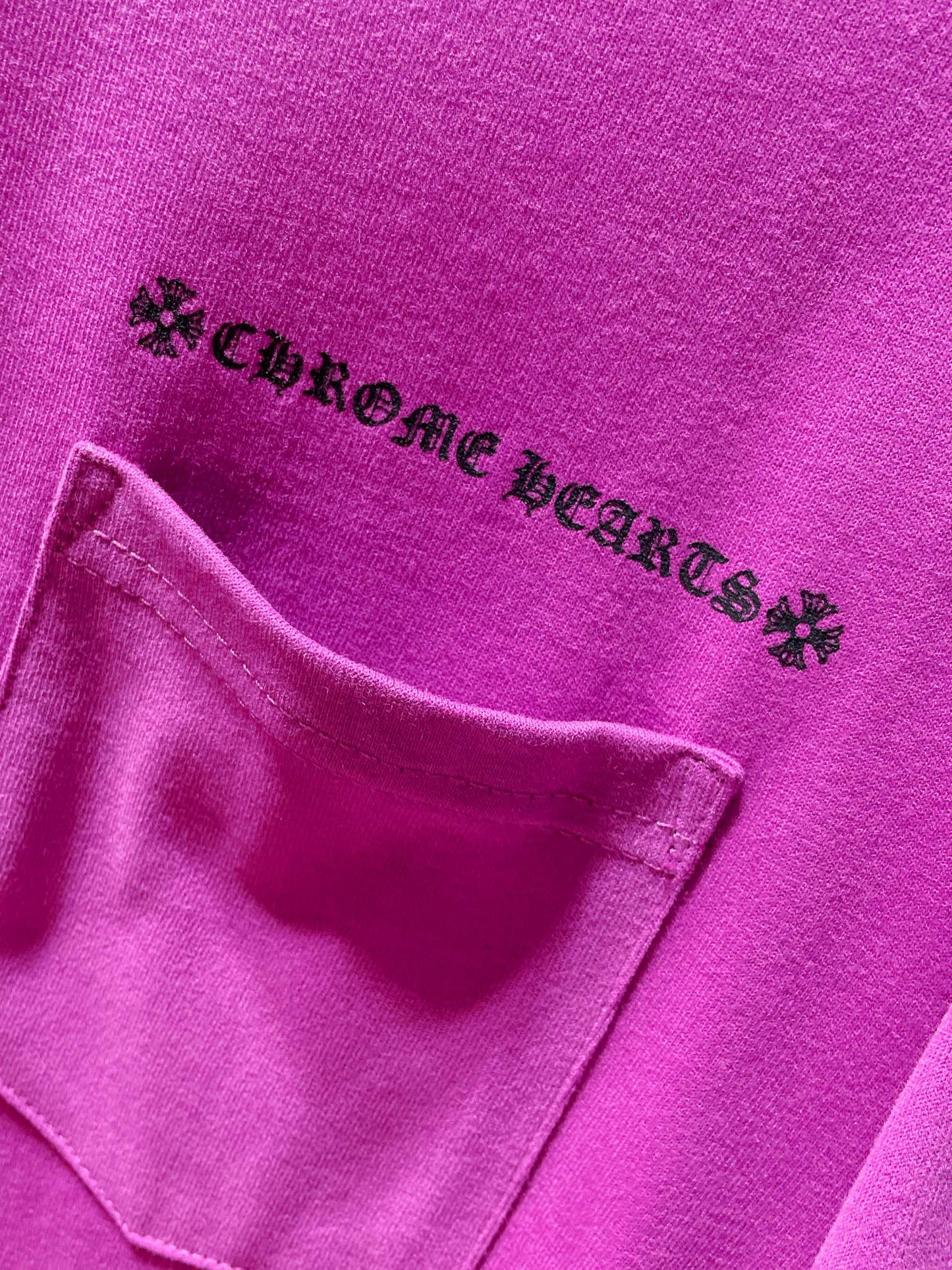 Pink chrome hearts longsleave