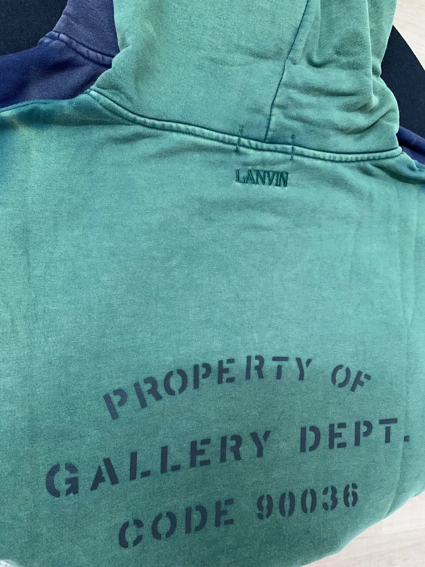 Gallery Dept. x Lanvin Hoodie green