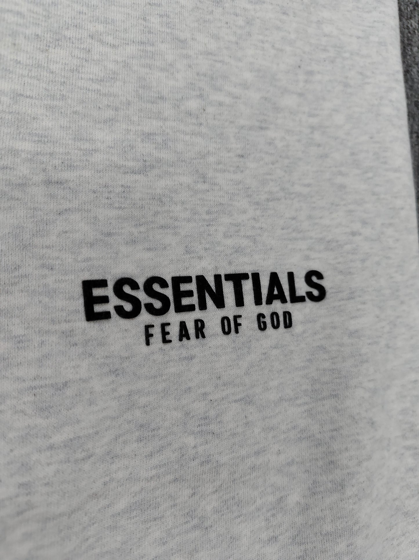 Fear of God Essentials sweatpants cuffed ‘light oatmeal  '