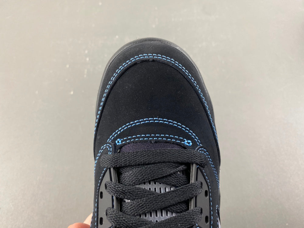 Jordan 5 black university blue