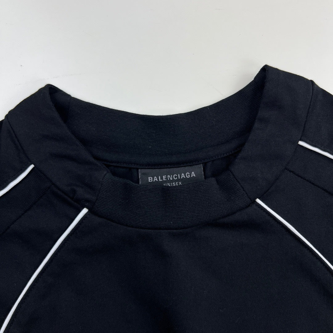 Balenciaga Paris Soccer Long Sleeve Oversized Jersey