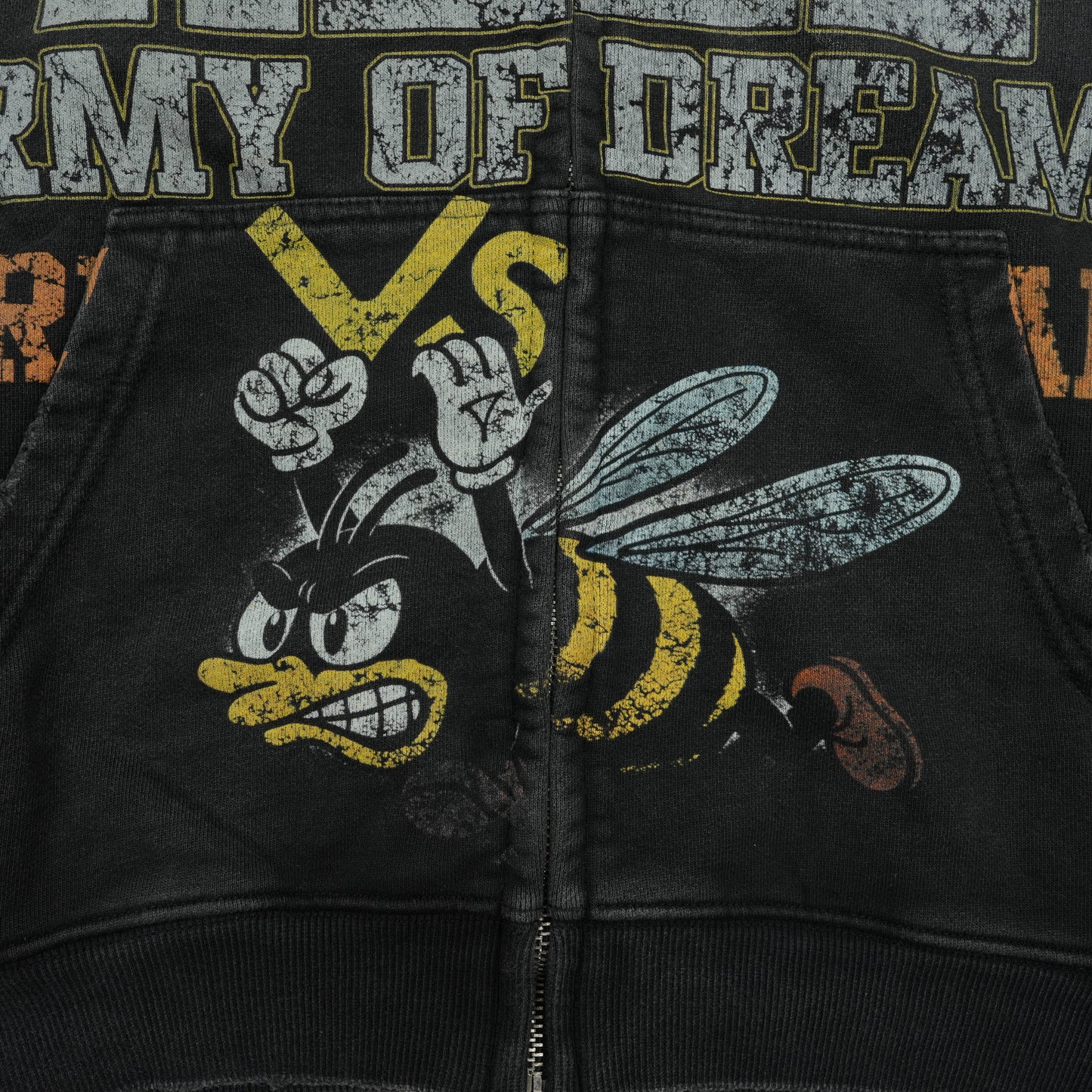 Vale Forever Army Zip Up ‘Black'