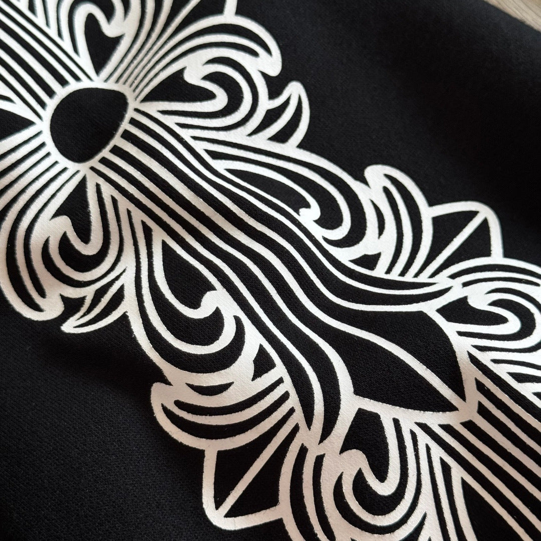 Black chrome hearts sweatpants