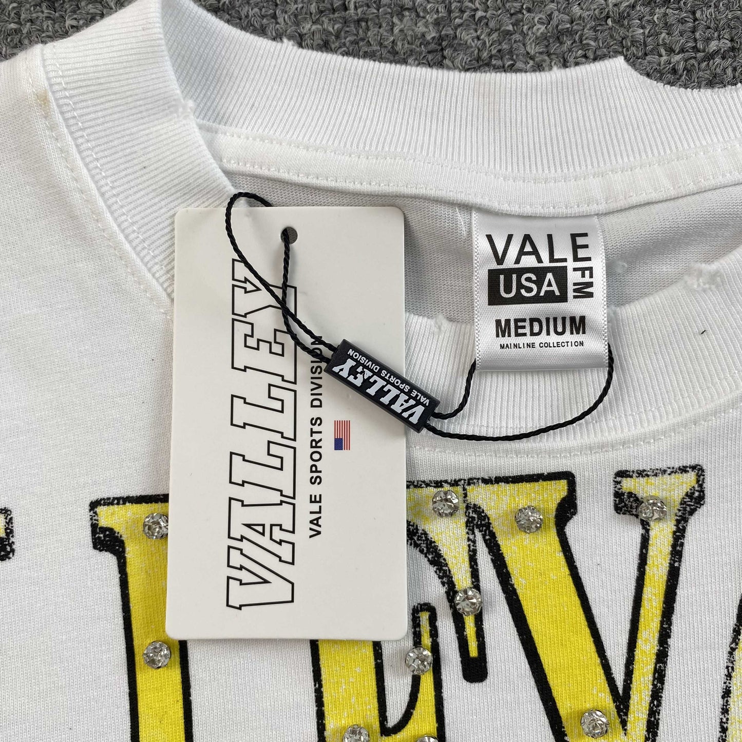 Vale Forever Bling Love Tee 'White