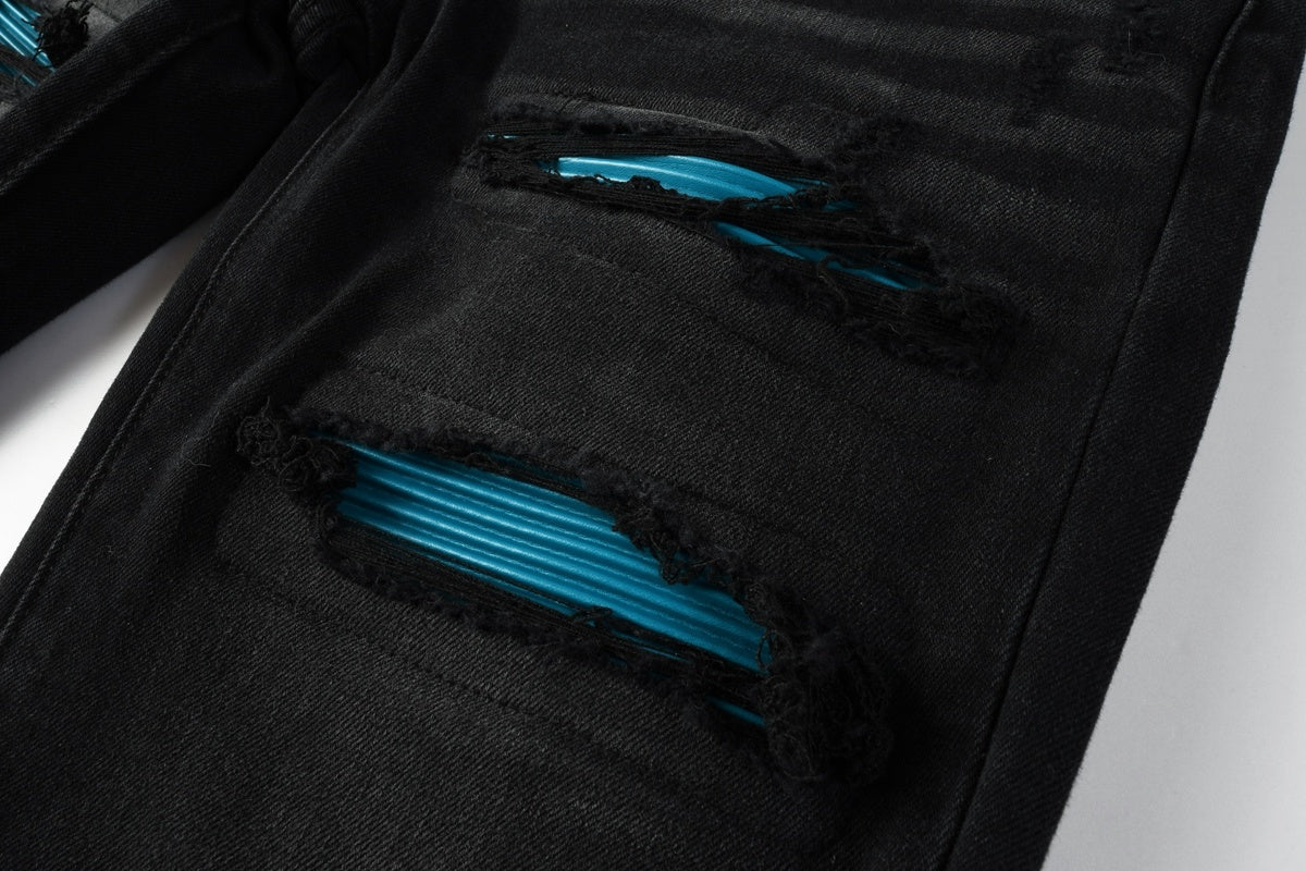 Amiri jeans black& blue