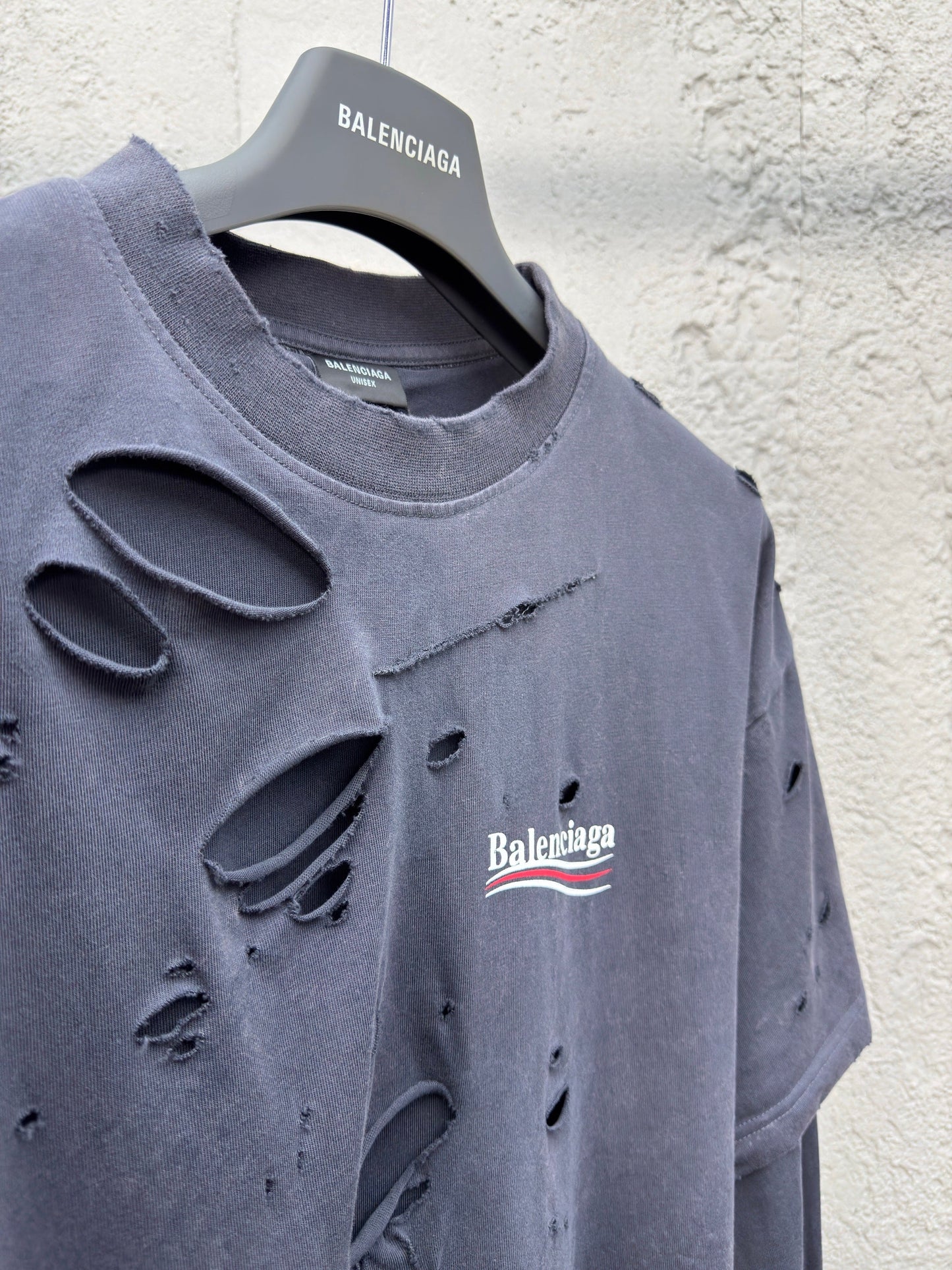 Balenciaga Political Campaign Long-Sleeve Layered T-Shirt 'Black