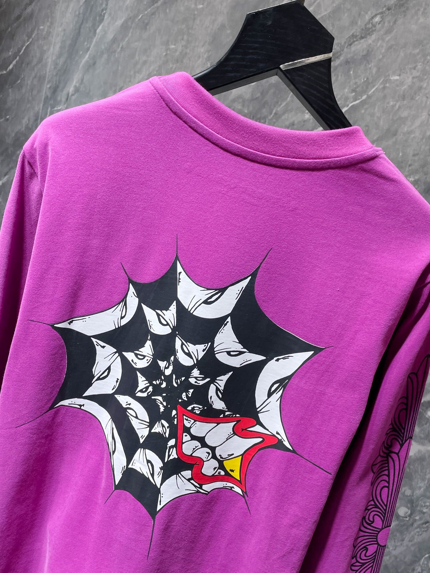 Pink chrome hearts longsleave
