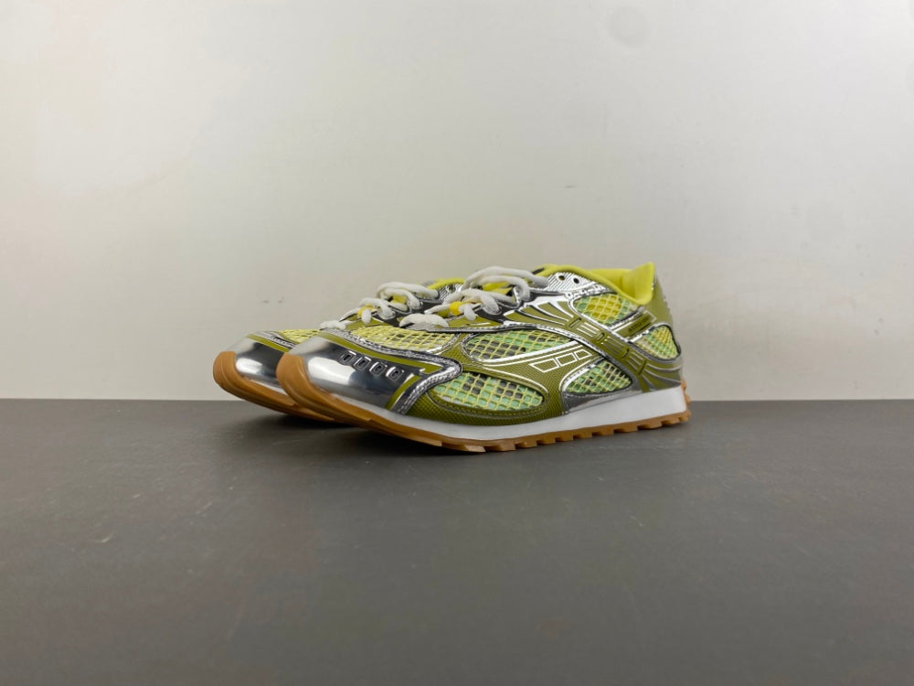 Bottega venta orbit yellow and sliver