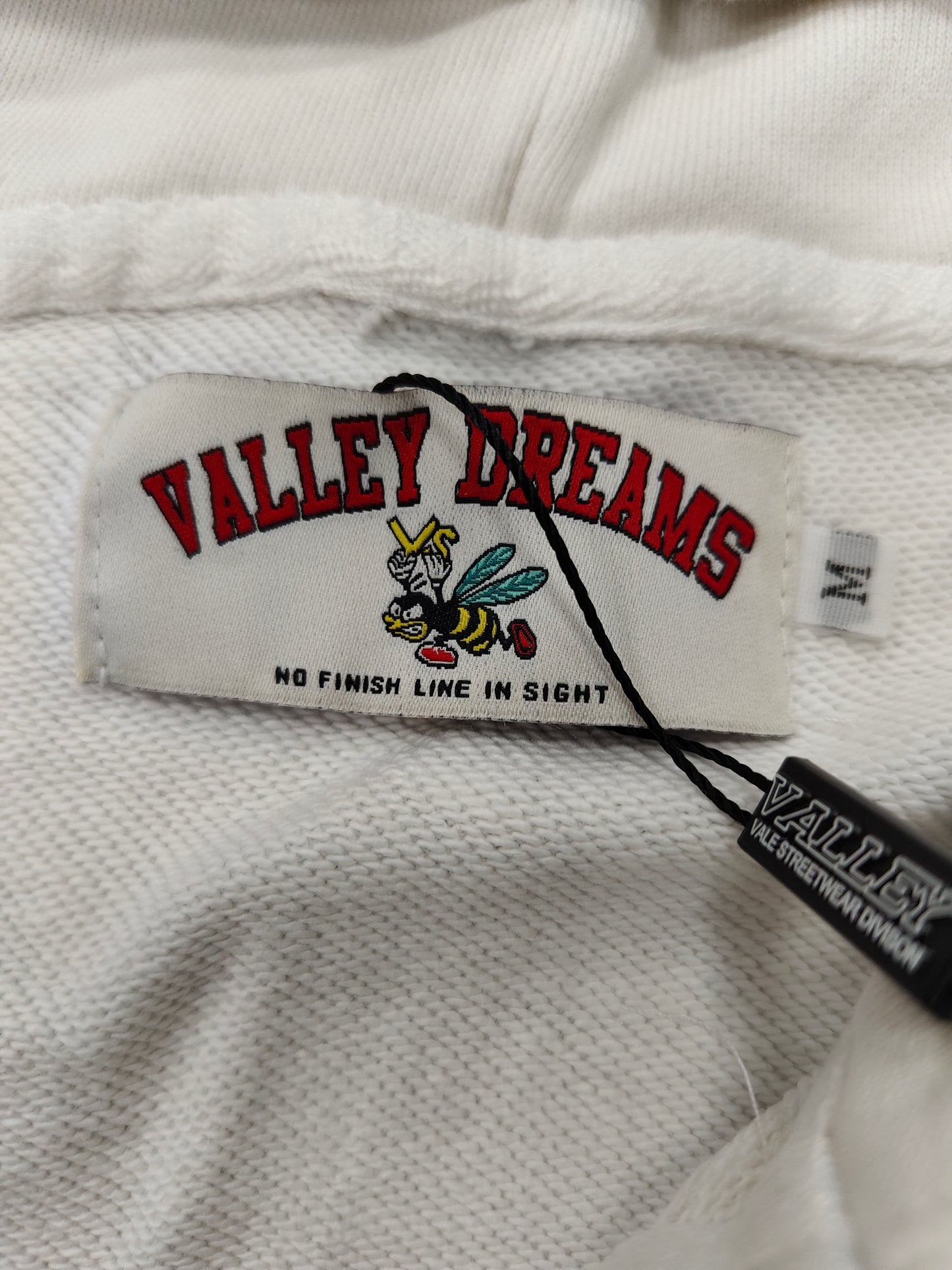 Vale Forever Classico Zip Up Hoodie 'White