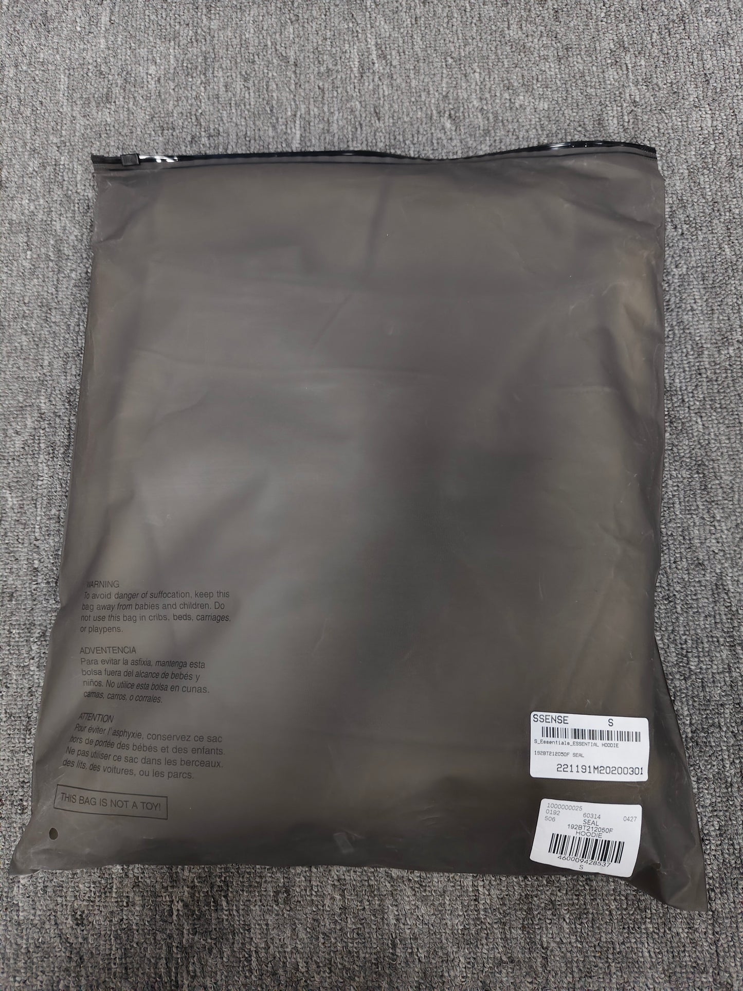 Fear of God Essentials Hoodie 'Seal'