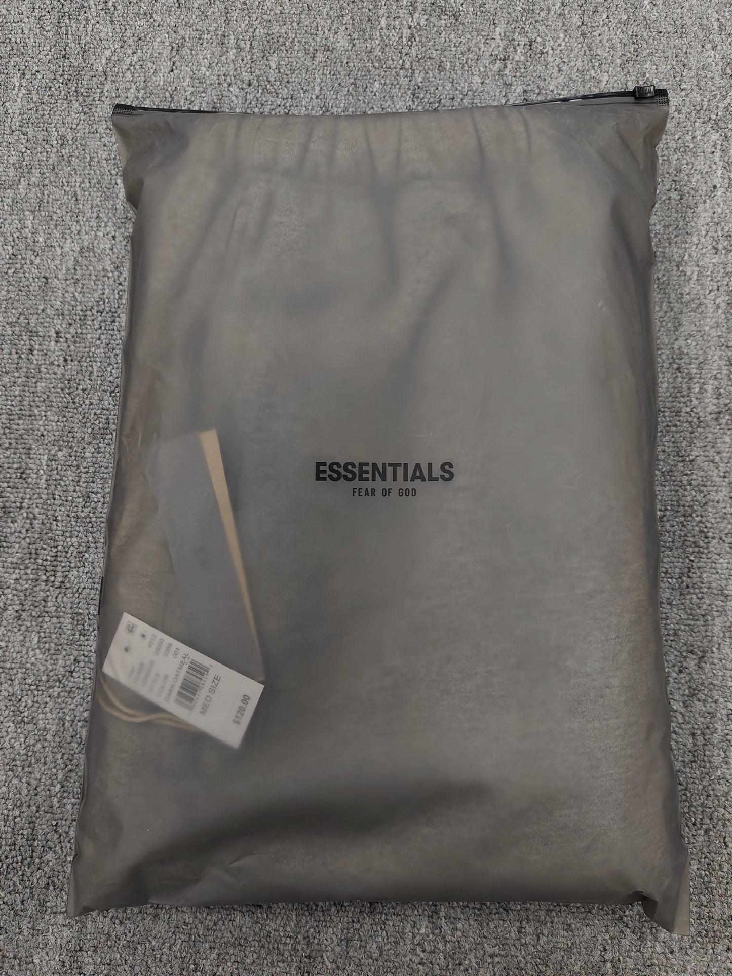 Fear of God Essentials Sweatpants 'Dark Oatmeal' flared