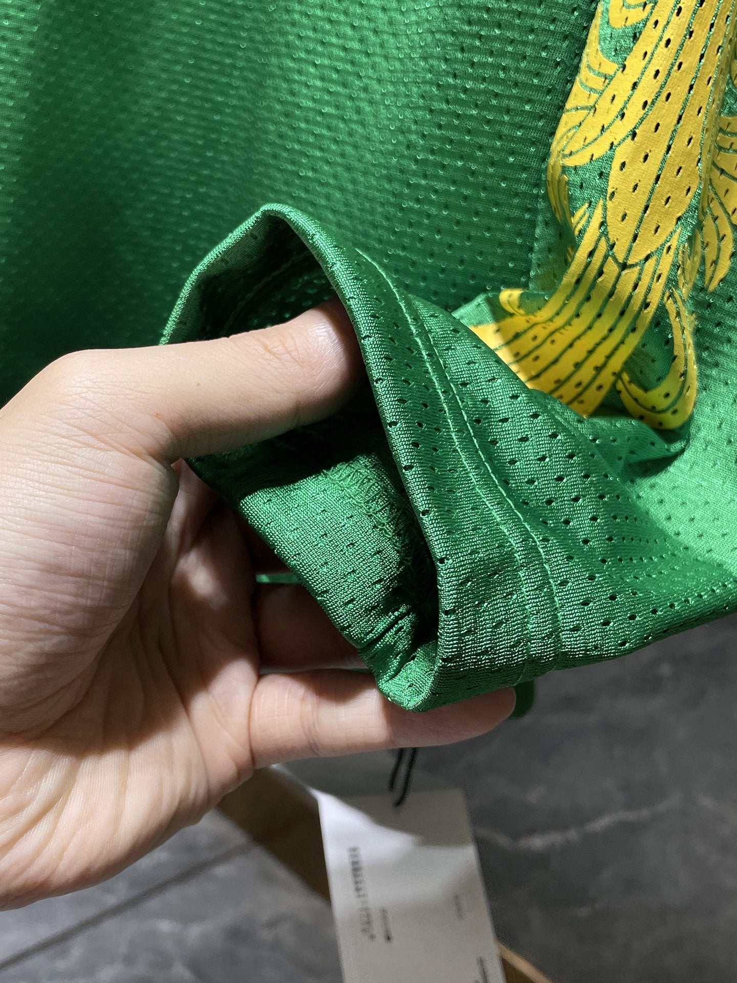Green chrome hearts longsleave jersey green and yellow