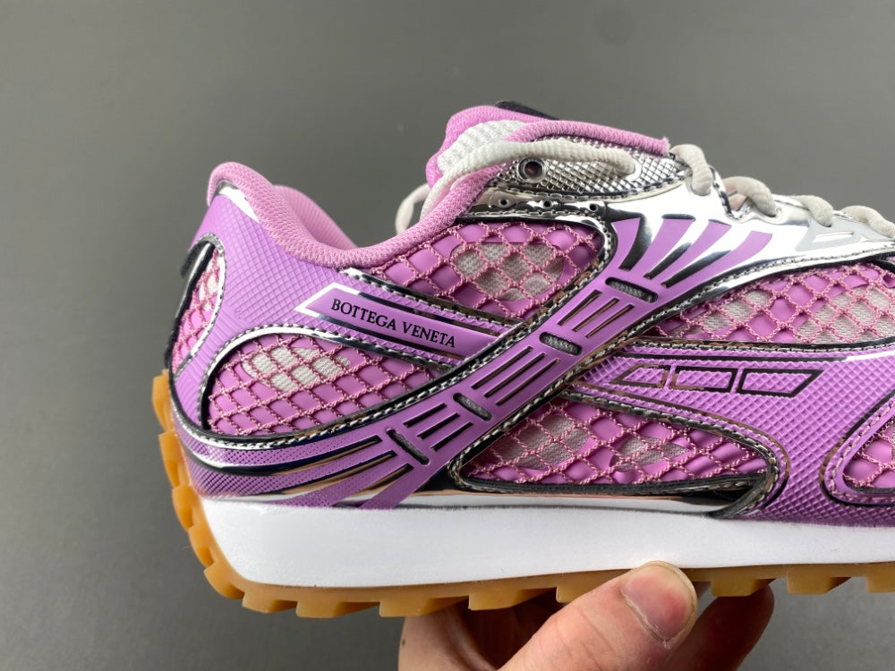 Bottega venta orbit silver and pink