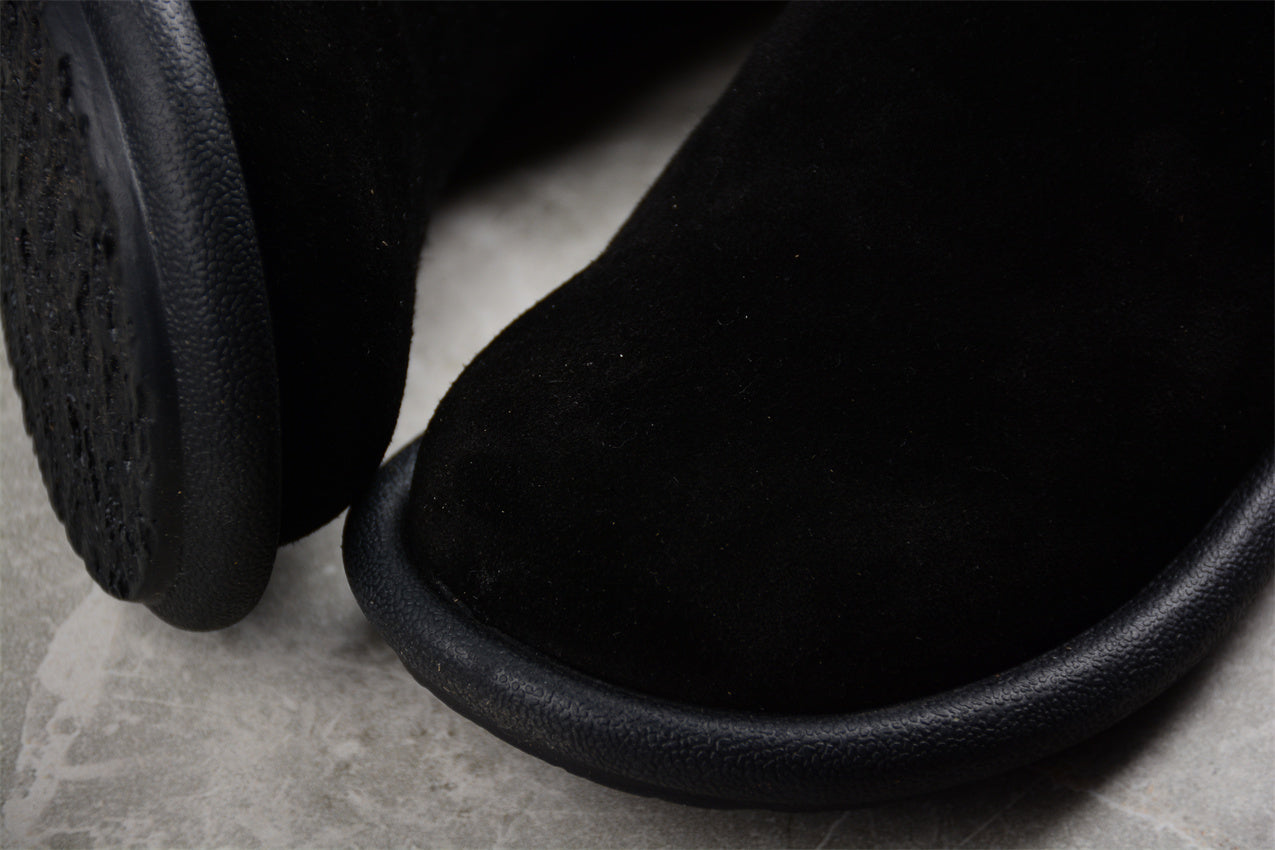Amiri uggs Malibu suede boots black